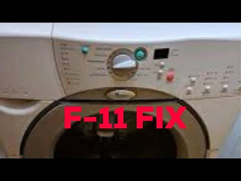 ✨ Duet Washer F-11 ERROR - Motor Doesn’t Move - EASY FIX ✨
