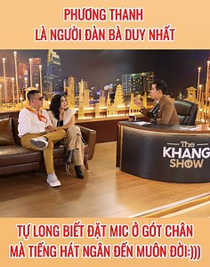 EP117| Phương Thanh: Người Đàn Bà Duy Nhất Đặt Mic Ở Gót Chân Mà Tiếng Hát Ngân Đến Muôn Đời 👉Link full: https://youtu.be/YQd_nbyMvH4 #phuongthanh #casiphuongthanh #thekhangshow #mcnguyenkhang #nguyenkhang #talkshow | Nguyên Khang