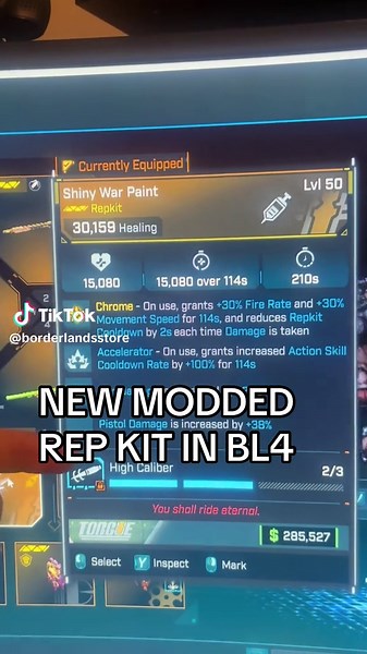 INSANE MODDED REP KIT FOR BORDERLANDS 4
