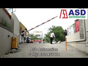 Boom Barrier on Ramp | Slope Installation Demo ‪@ASD_Automation‬