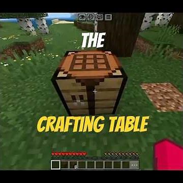 How Crafting Tables Changed Minecraft Forever