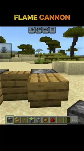 Fireball cannon in minecraft !