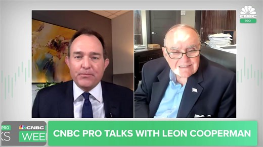 CNBC Pro Week: Leon Cooperman is overweight the energy sector and staying the course
