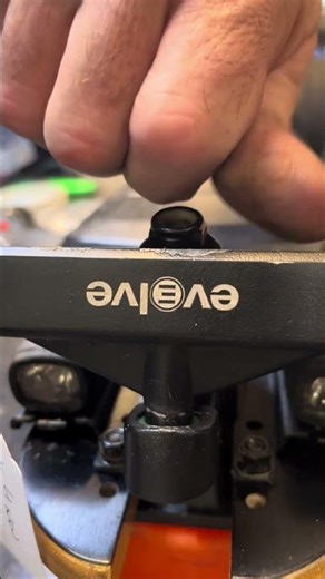 Servicing an electric skateboard