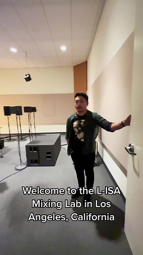 Welcome to our L-ISA Mixing Lab in Los Angeles! 🔊 #LAthebestsound #audioengineer #livesound #fyp #LAcoustics #viraltiktok #studiotour #fyp