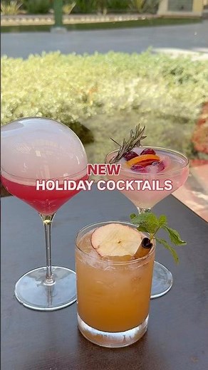 New Holiday Cocktails @ P.F. Chang's ✨🍸 #pfchangs #holiday