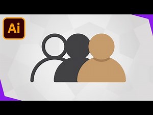 How To Draw A Person Icon In Adobe Illustrator
