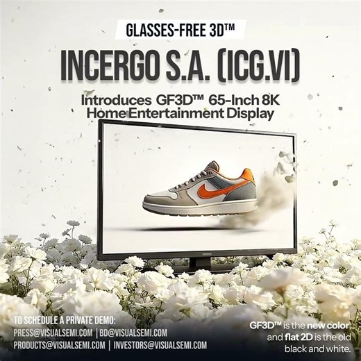 The Future of TV Is Not Flat | GF3D™ 65” Display