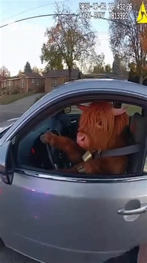 45K views · 7K reactions | Penny, our mini highland cow, got caught...