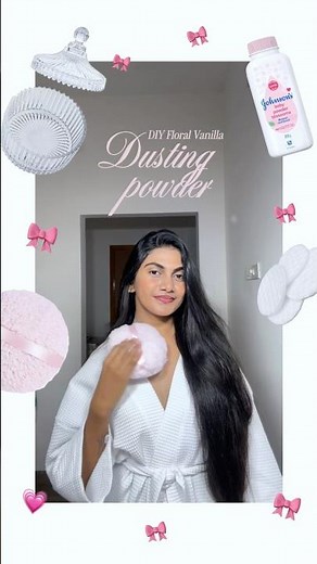 Nothing better than DIY Dusting powder 🫧🧁🎀 #luxury #selfcare #ritual #smellgood #perfume