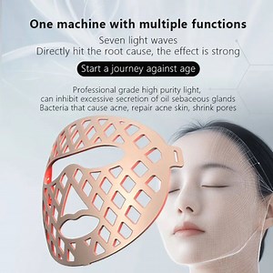 [Hot Item] 850nm Red Light Therapy Whitening Beauty Vg-W101W LED Light Facial Mask