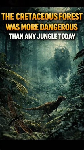 The Cretaceous Forest Was More Dangerous Than Any Jungle Today #dinosaur #history