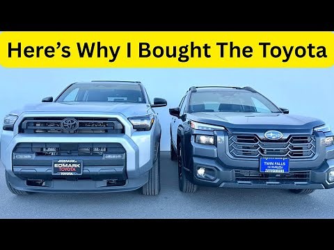 2026 Subaru Outback vs. 2026 Toyota 4Runner | Honest Driving Review