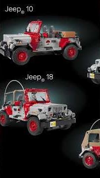 LEGO Jurassic Park Jeep Wrangler designer reveal & details #lego #jeep #jurassicpark #jurassicworld