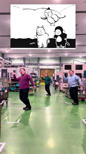 むかしストリートの桃男ダンス