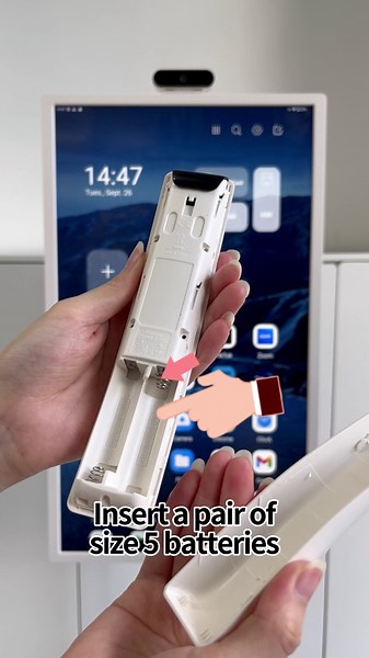 ApoloSign 32-Inch Portable Smart Screen 1080p Rotatable Monitor with Incell Touch Screen, Android OS, Built-in Battery(4-6H), Full Swivel Rotation, Remote Control