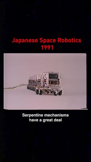 Snakes in space? In this 1991 lecture, robotics expert Dr. Red Whittaker outlines the potential of "serpentine mechanisms" for space travel. Using footage from a 1990 JTEC assessment of Japanese space robotics, Whittaker demonstrates how these bio-inspired machines could "swim through the environment" without wheels, functioning much like an elephant's trunk to navigate complex obstacles | Computer History Museum