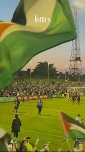 3.6K views · 304 reactions | #Irish football fans waved Palestinian flags and chanted slogans as the Palestine women's national team played its first ever match in Europe. They won 2-1 against a #dunblin club known for its pro-Palestinian stance, in front of a sell-out crowd. #ireland #friendlymatch #football | Inflics | Facebook