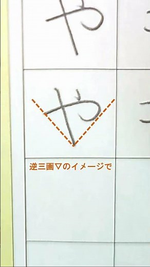 【書道】ひらがな硬筆「やゆよ」のかきかた🖌️ ｜かがみ通信講座
