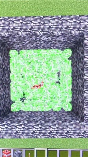 Minecraft satisfying creeper explosion