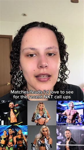 Here are SOME of the matches/feuds I hope to see the latest NXT call ups have! These are just what popped into my head first, but I’ll definitely love to see what actually ends up taking place. #ethanpage #solruca #joehendry #wweraw #wwesmackdown