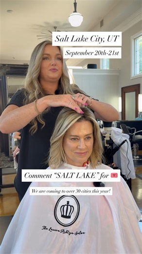 11K views · 68 reactions | SALT LAKE CITY: Our pop-up salon will...