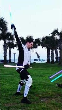 Learn this Ahsoka Inspired Spin Slash Jarkai Combo with me #lightsaber