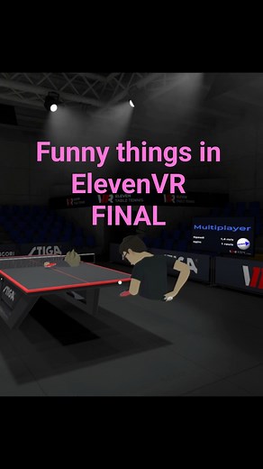 Funny things to do during an Eleven Table Tennis FINAL #pingpong #eleventabletennis #quest3