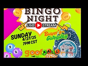 Bingo Night LIVE - Free to Play Live Streaming Bingo Game