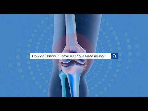 How Do I Know If I Have A Serious Knee Injury?