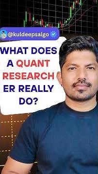 What Does a Quant Researcher Do? | Role, Skills & How They Build Trading Models