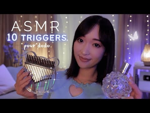 ASMR 🌙 10 triggers oubliés mais tellement relaxants ! (kalimba, passeport, magazine craquant...)