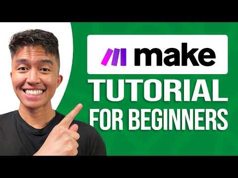 Make.com Tutorial For Beginners To Build Automation: Step-By-Step Tutorial!