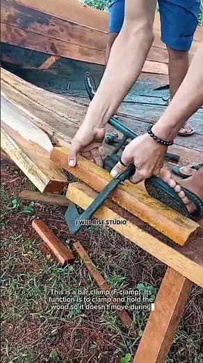 Using an F-Clamp to Secure Wood | Simple Tool That Increases Productivity