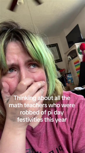 No pie in class this year folks ##mathteachers##piday##pidaypie😭😭