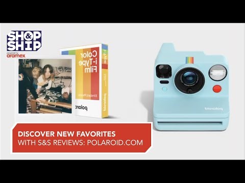 Capture the moment with this Polaroid camera