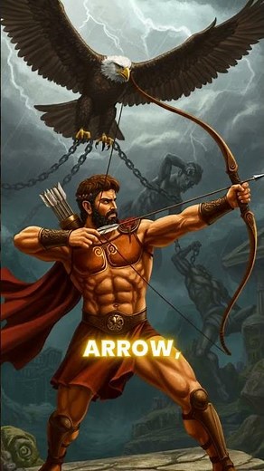 Prometheus: The Titan Who Endured Zeus’ Wrath for Mankind #mythology #usshorts #history #ancient