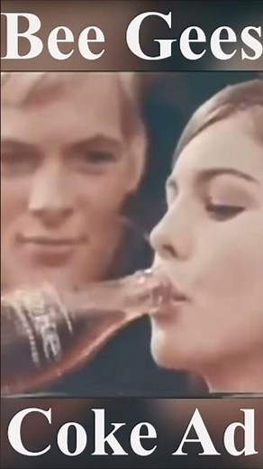 Bee Gees, Robin Gibb 1968 Coca-Cola Commercial, Coke Ad