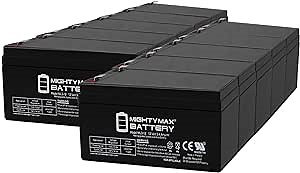 Mighty Max Battery 12V 3AH SLA Replacement for Cyber Power CP425 VA, CPS300SL - 10 Pack