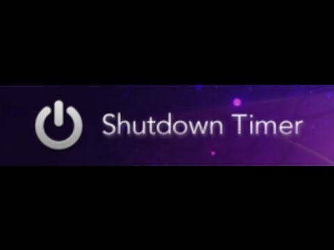 How to make a shutdown timer in notepad