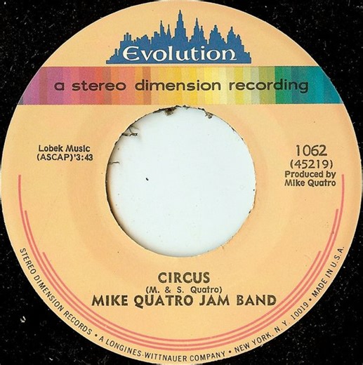 Mike Quatro Jam Band - Circus / Time Spent In Dreams