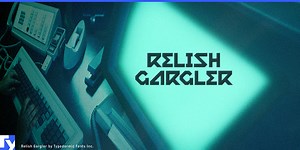 Relish Gargler Font · 1001 Fonts