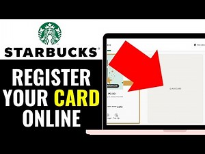 How to Register Your Starbucks Card Online 2025 (EASILY)