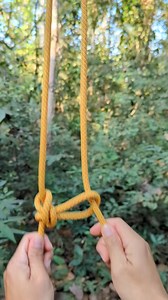 ONE of the useful tips of tying an Alpine Butterfly loop. #geniuknots #interestingknots #RopeDIY #bestknots #millionviews #knottutorials | Weekofknots