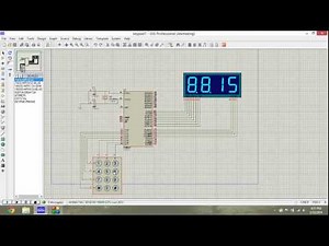 keypad based 7segment display