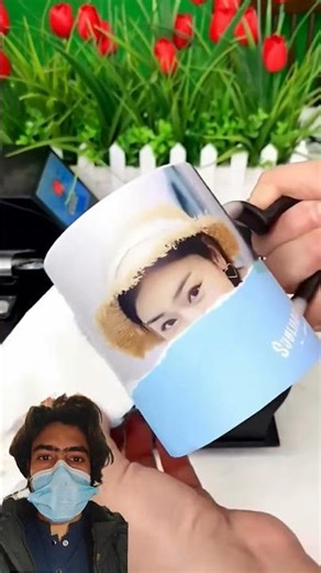 How to make custom mugs at home easily. (#2238) Sublimation Mug Heat Press Printer Machine #muglove