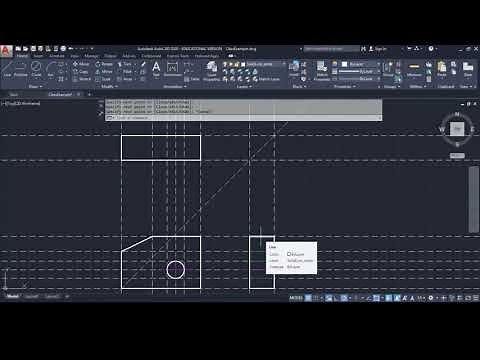L5: Multiview Projection | Construction Line | Orthographic Views | AutoCAD Tutorial | Beginner