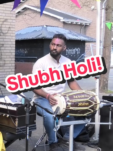 Celebrating Holi with Dholak Performance from Rang Barse