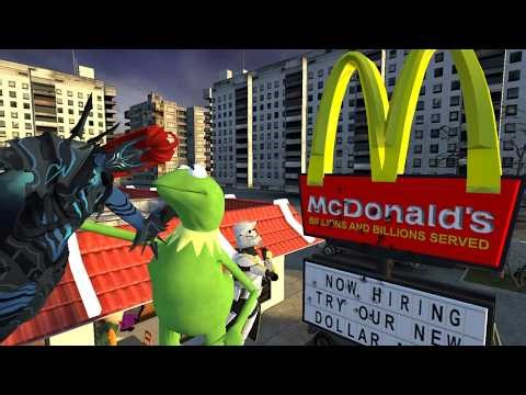 Average Day At McDonalds | Gmod McDonalds Map Mod (Garry's Mod)