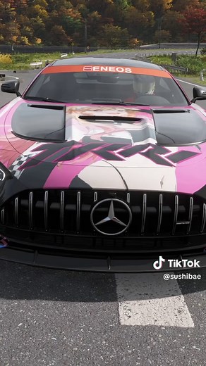 Bananas with Marin Kitagawa on a Mercedes AMG GT
